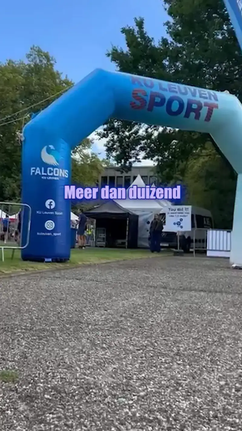 University trail run van de KU Leuven!