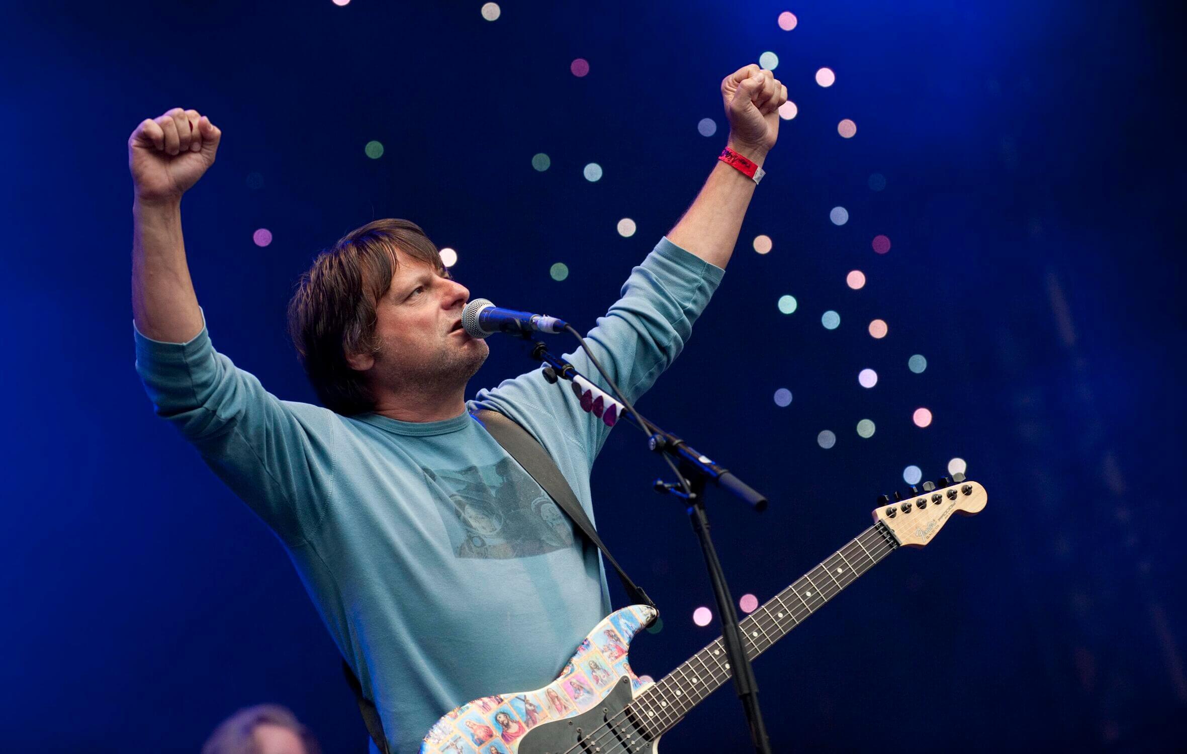 Luc De Vos met Gorki op Marktrock 2011