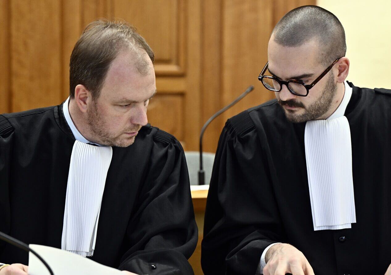 Toon Muysewinkel and Marius Langenaeker verdedigen de beschuldigde