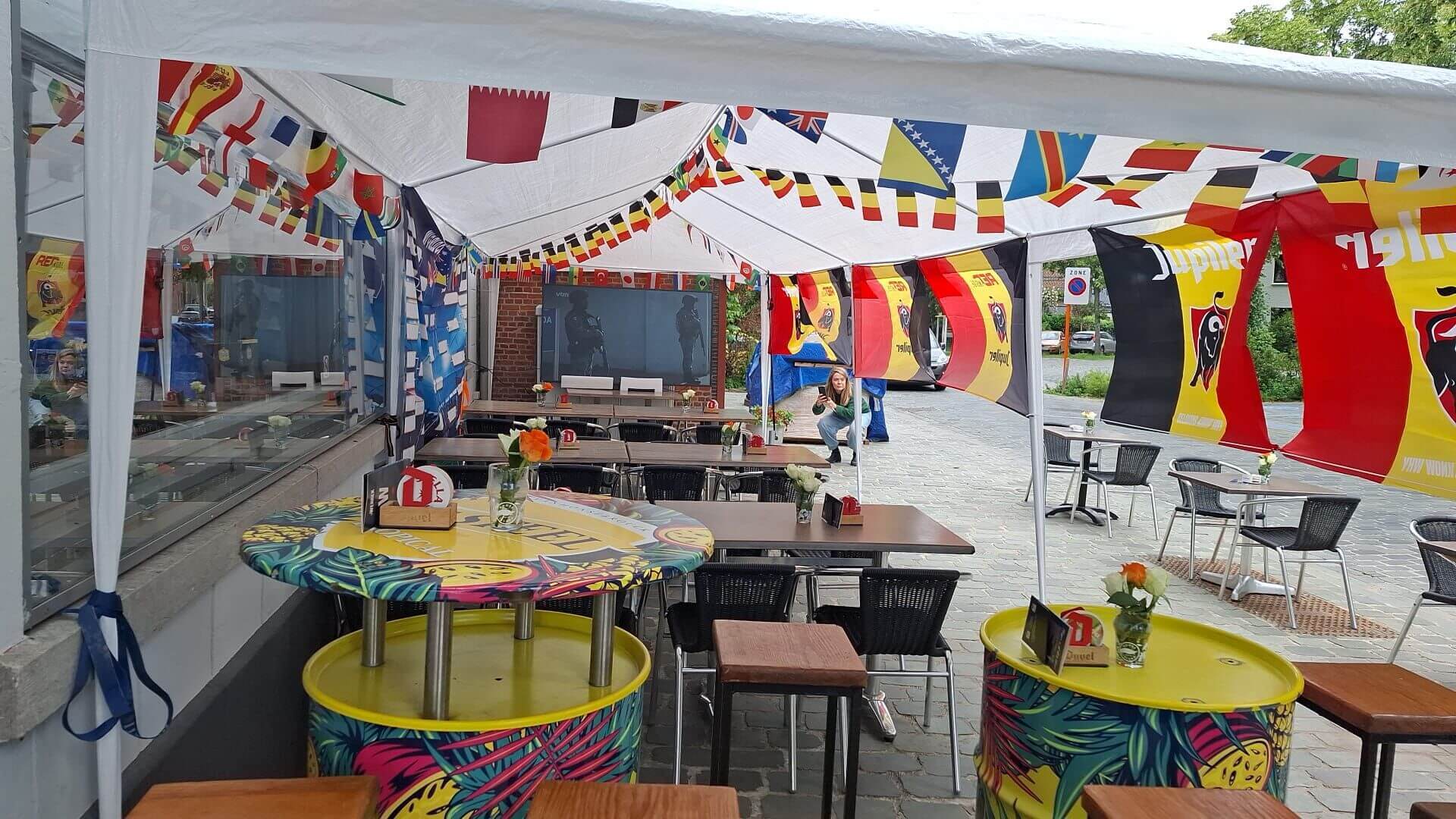 <i>Caf&eacute; 't Werrek in Wijgmaal</i>